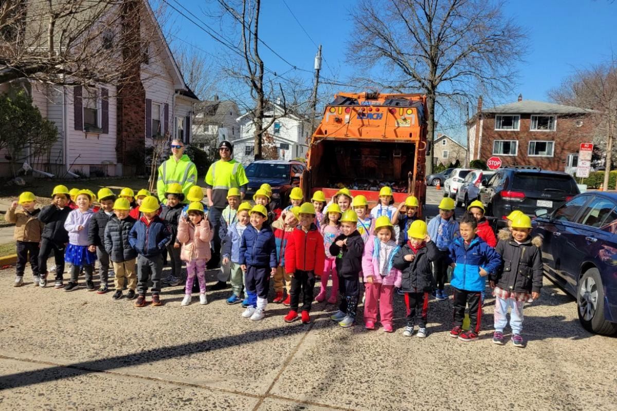 Brian O Grady and Phil Lastra Stopped by Grant School to Speak to the Students