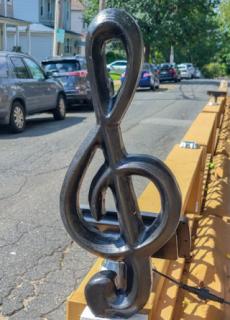 G-Clef Symbol on Grove Street